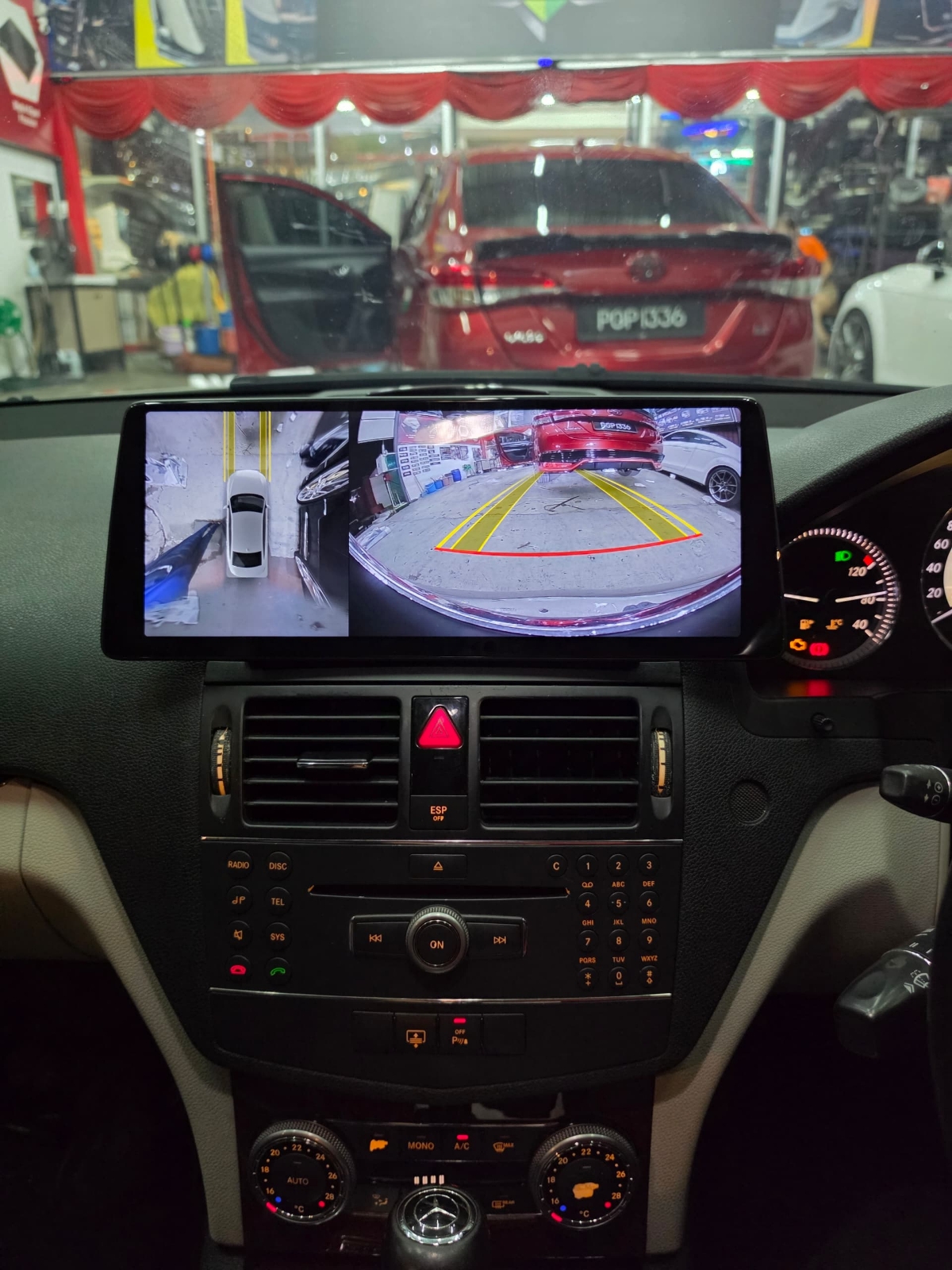 W204 12.3'' ANDROID 360 CAMERA