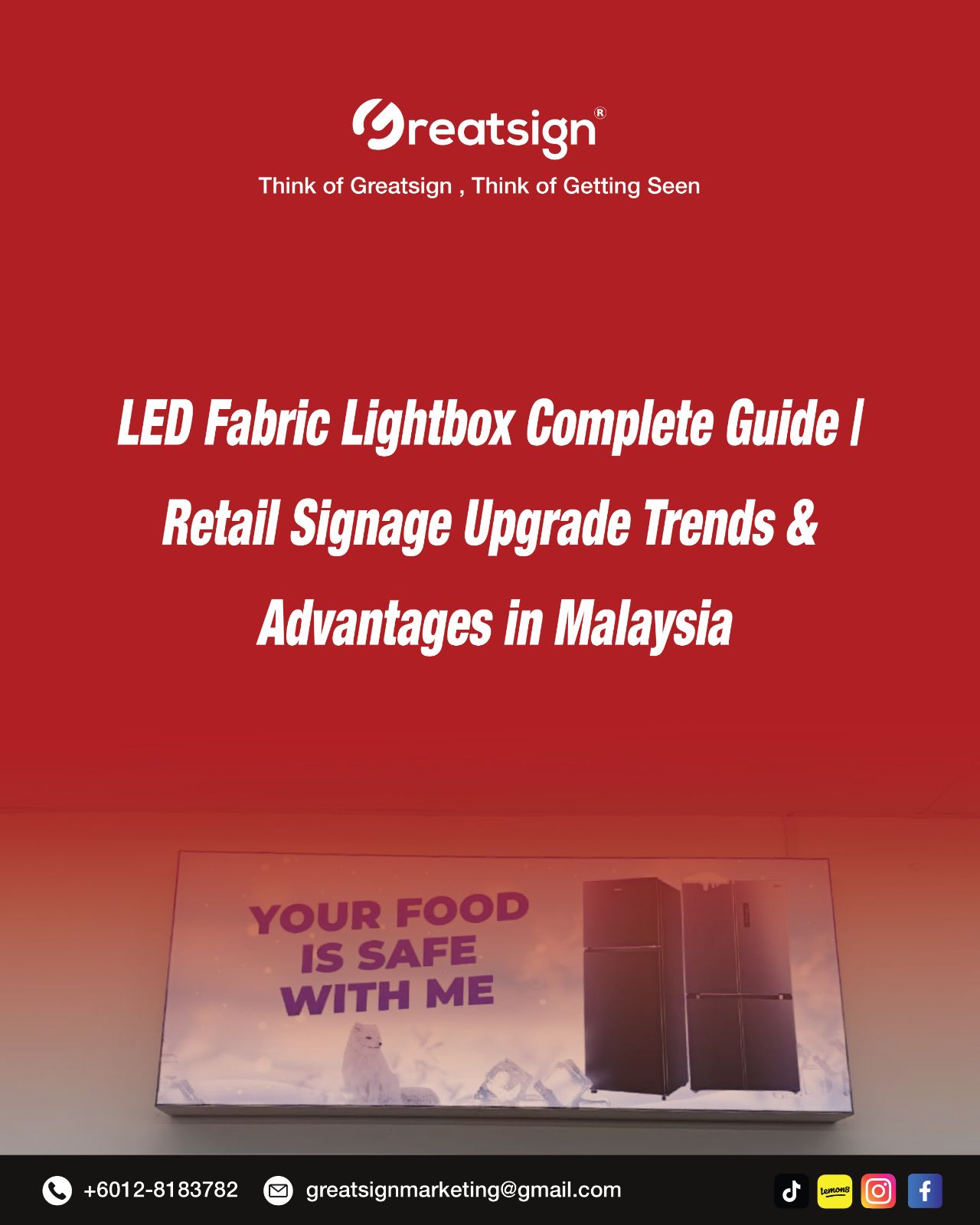 LED Fabric Lightbox Complete Guide | Retail Signage Upgrade Trends & Advantages in Malaysia