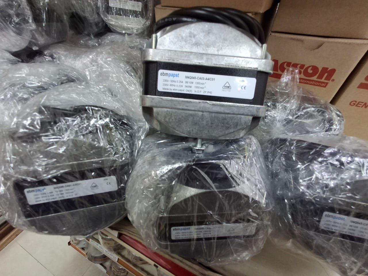  Ready stock ! FAN MOTOR EBM M4Q045 10w, 18w & 25w
