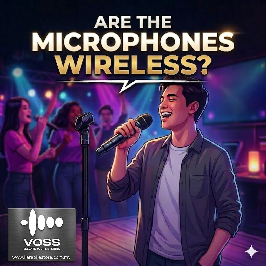 Are the microphones wireless?