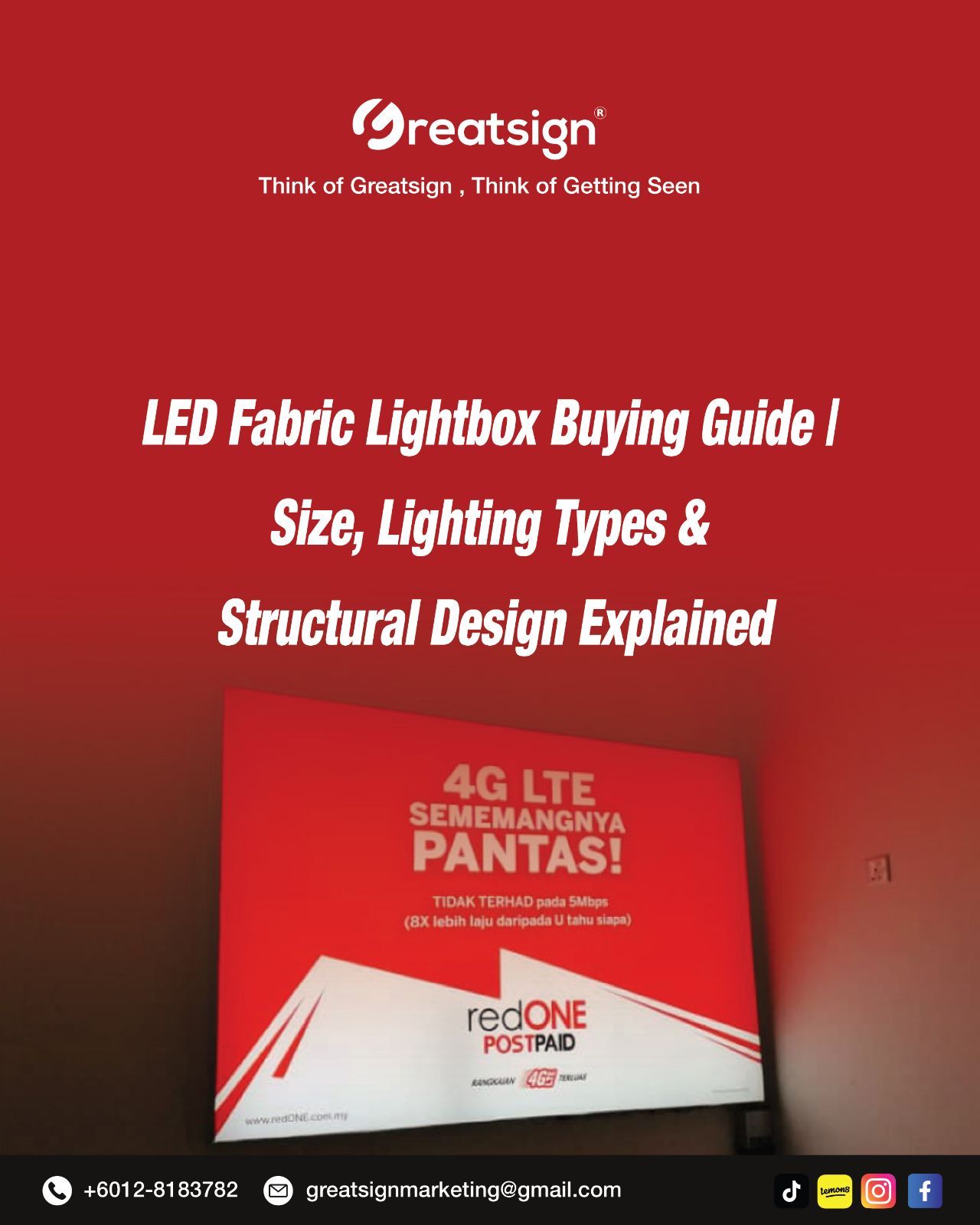 LED Fabric Lightbox Buying Guide | Size, Lighting Types & Structural Design Explained