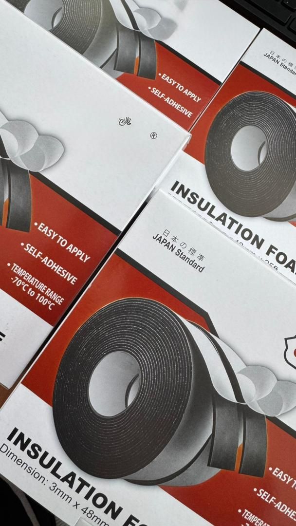 Insulation Foam Tape 3mm x 48mm x 25ft Ready stock