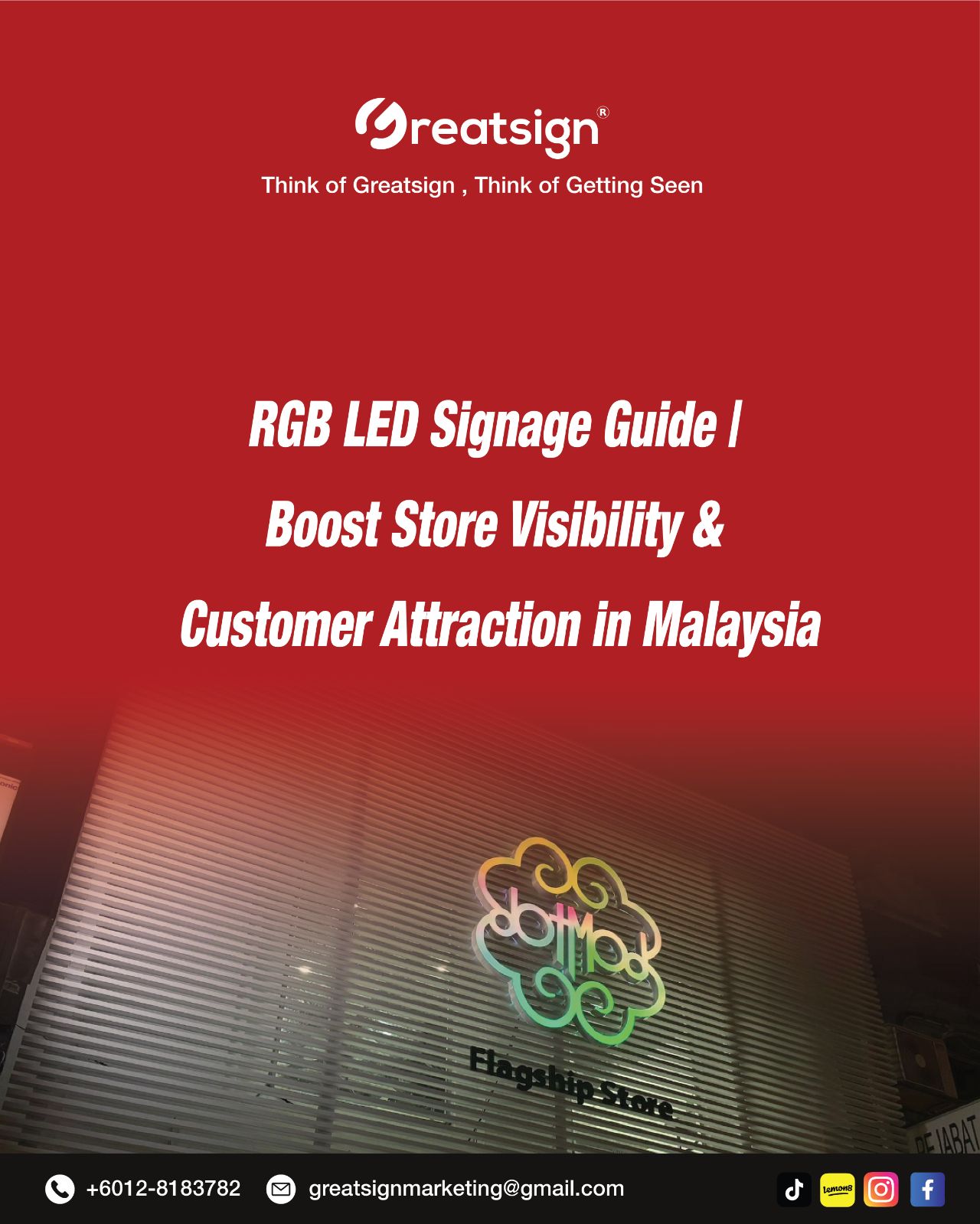 RGB LED Signage Guide | Boost Store Visibility & Customer Attraction in Malaysia