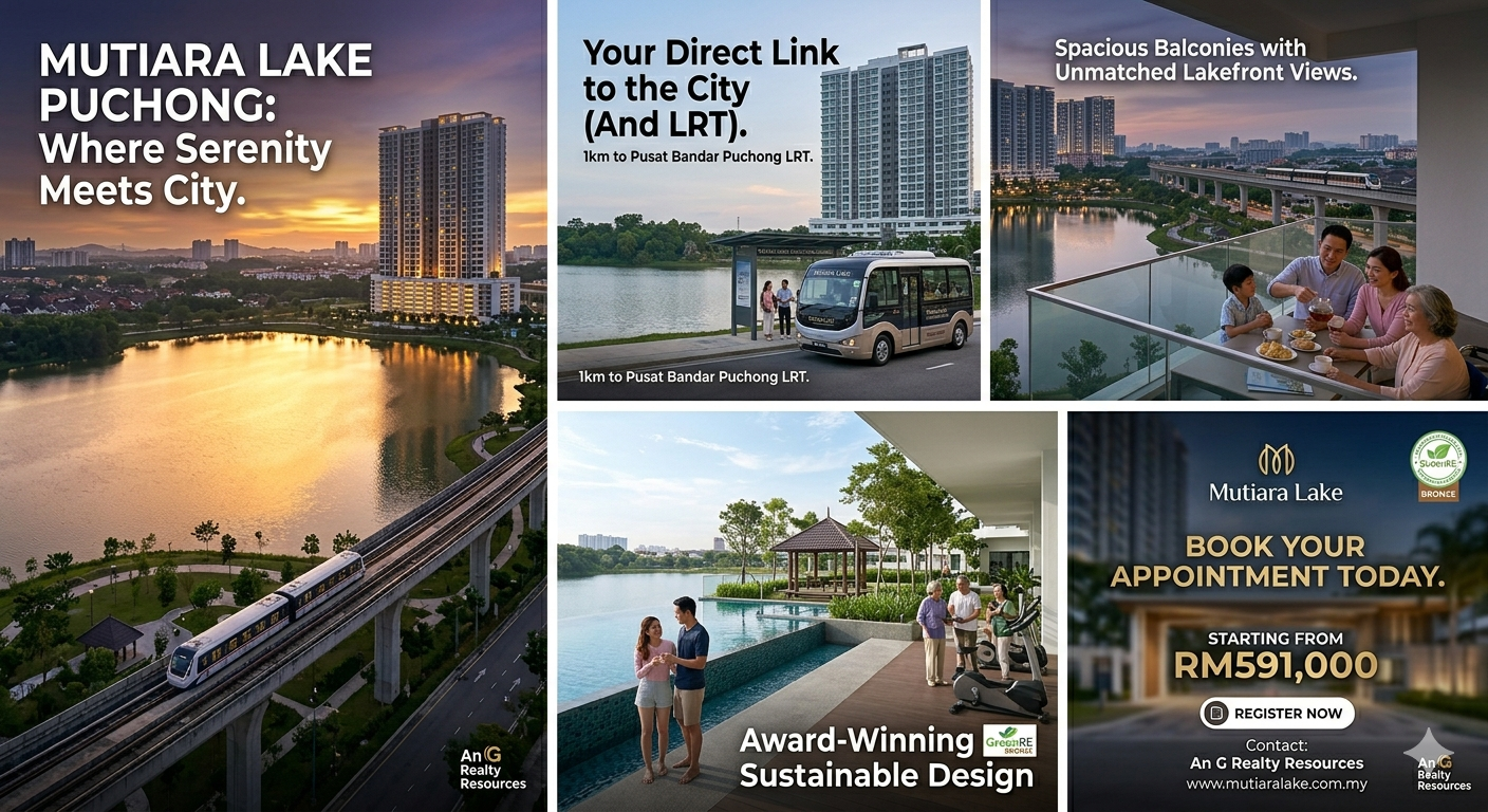 Mutiara Lake Puchong: Redefining Multigenerational Urban Living