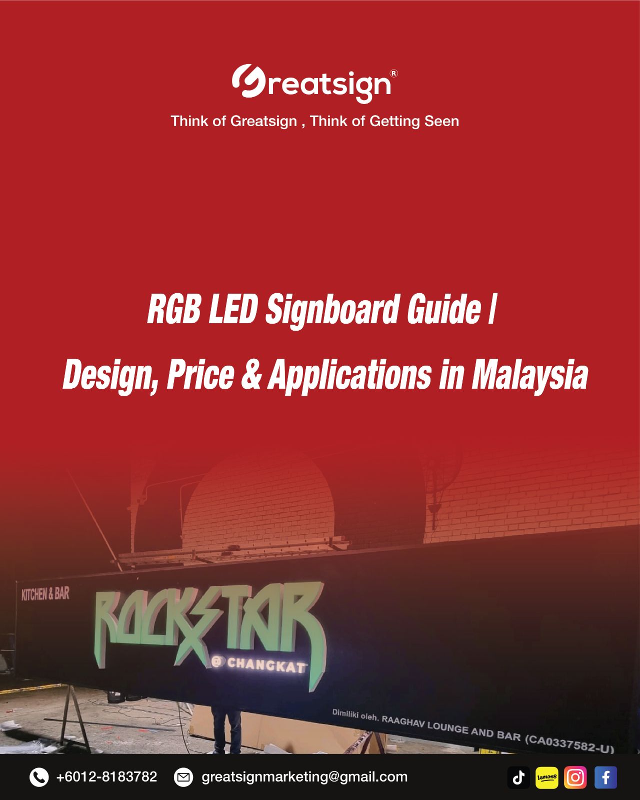 RGB LED Signboard Guide | Design, Price & Applications in Malaysia