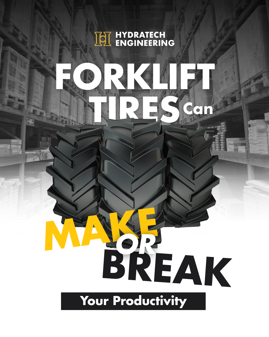Forklift Tires: Performance & Safety Matters