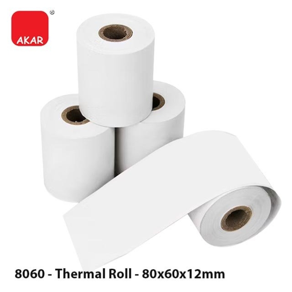 8060 Kertas Thermal Roll 80x60x12mm每 Kertas Resit Mesin POS | Thermal Receipt Paper Roll 80x60x12 Paper Product Selangor, Malaysia, Kuala Lumpur (KL), Semenyih Supplier, Suppliers, Supply, Supplies | V CAN (1999) SDN BHD