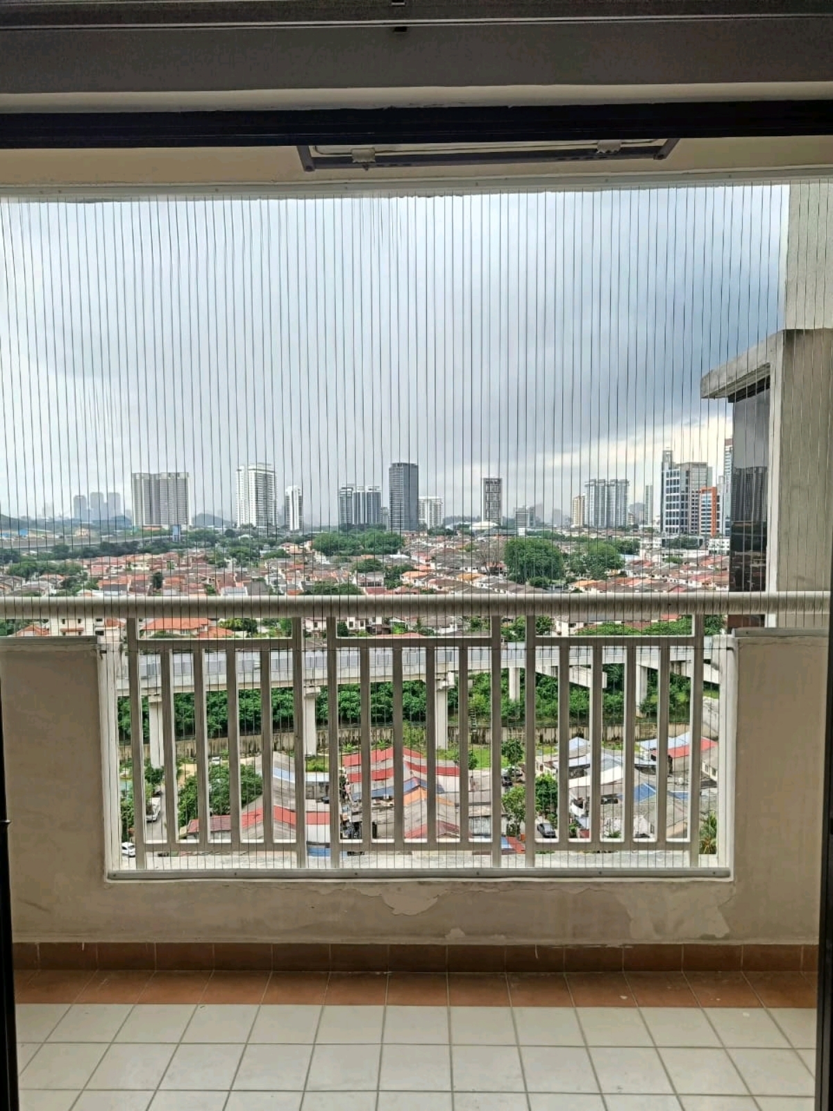 Invisible Cable Grille done at Pelangi Utama