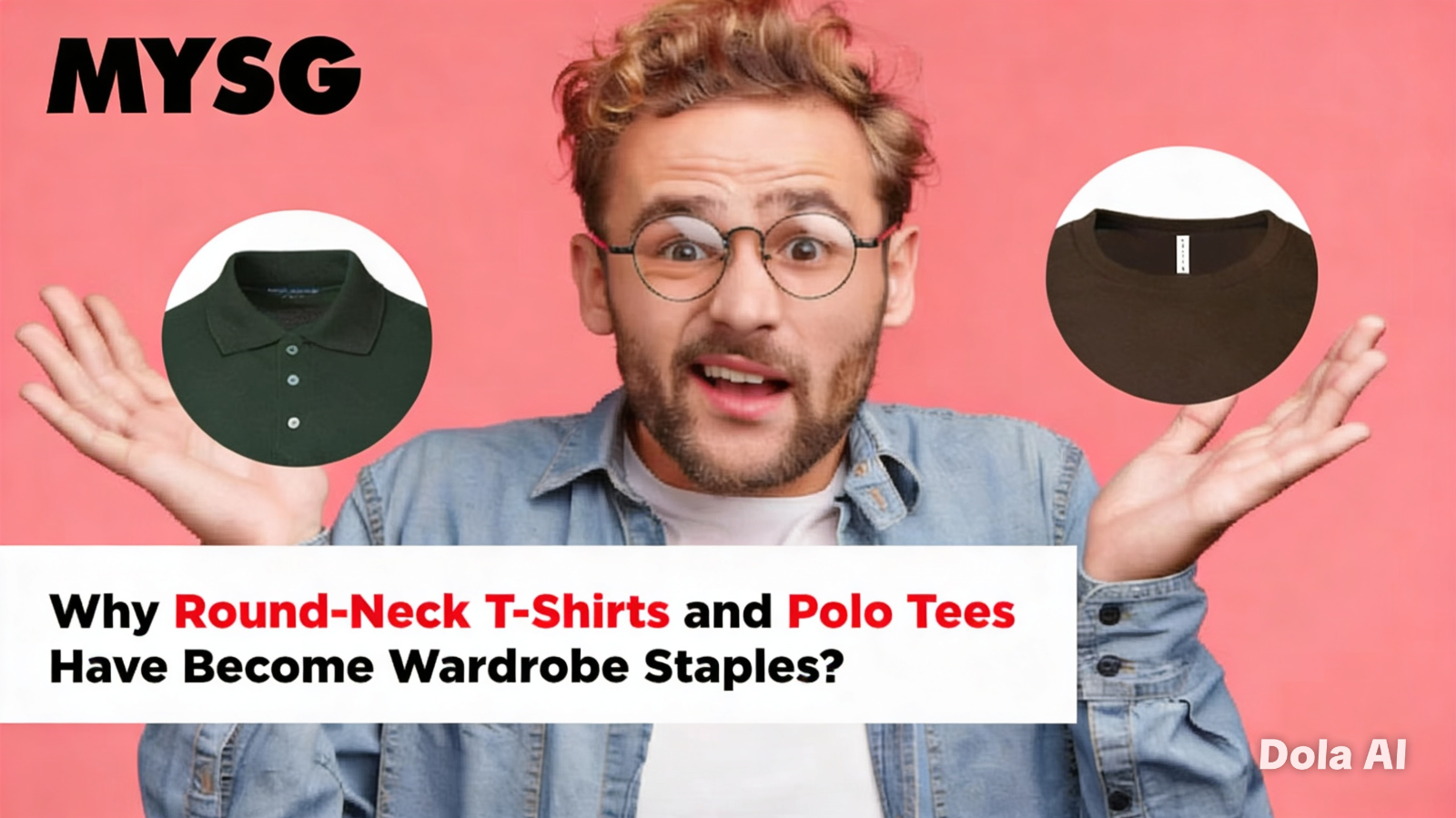 Why Round-Neck T-Shirts and Polo Tees Have Become Wardrobe Staples? Their Appeal Goes Beyond Comfort!
