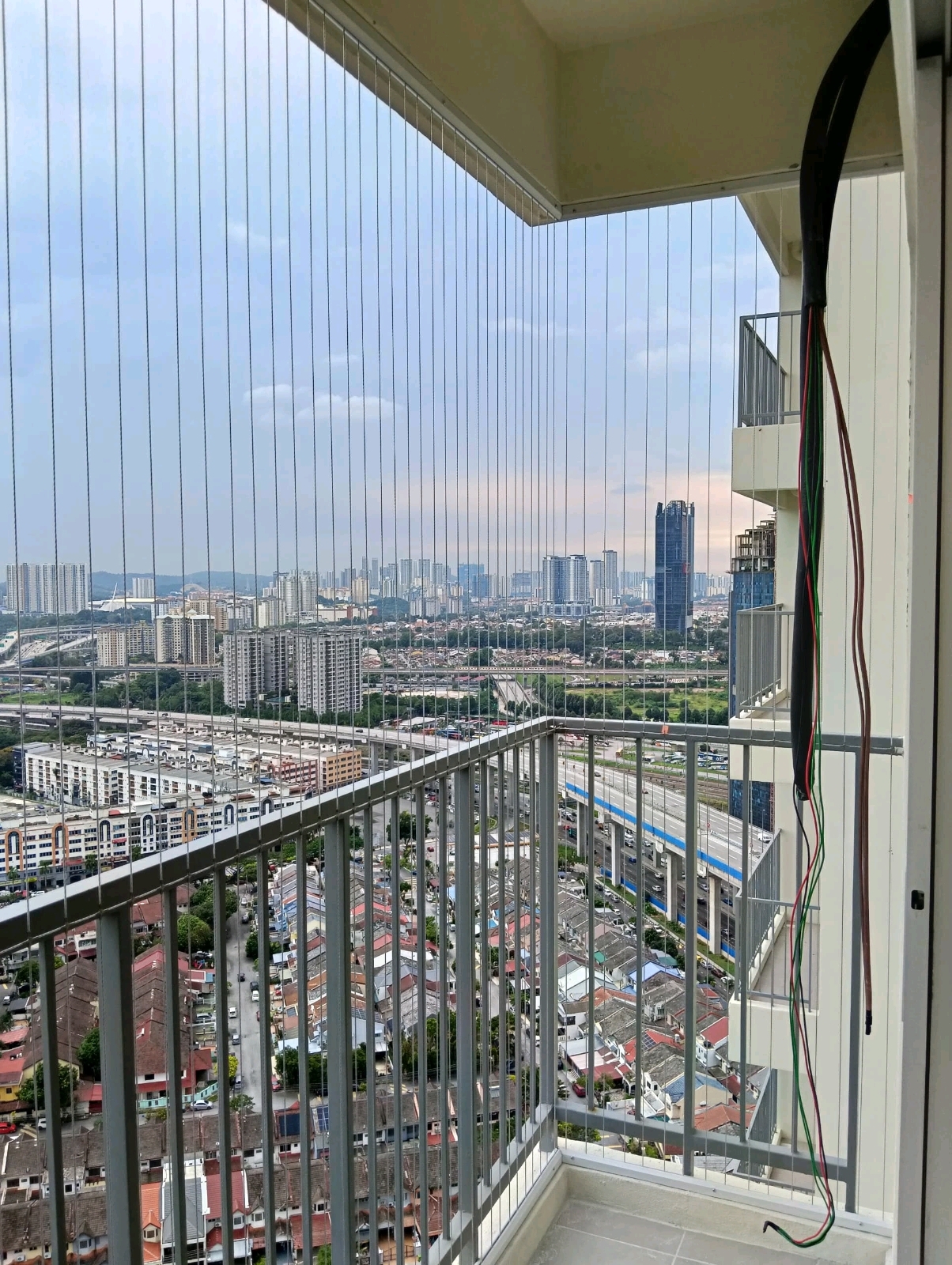 Invisible cable Grille done at Residensi Sateria