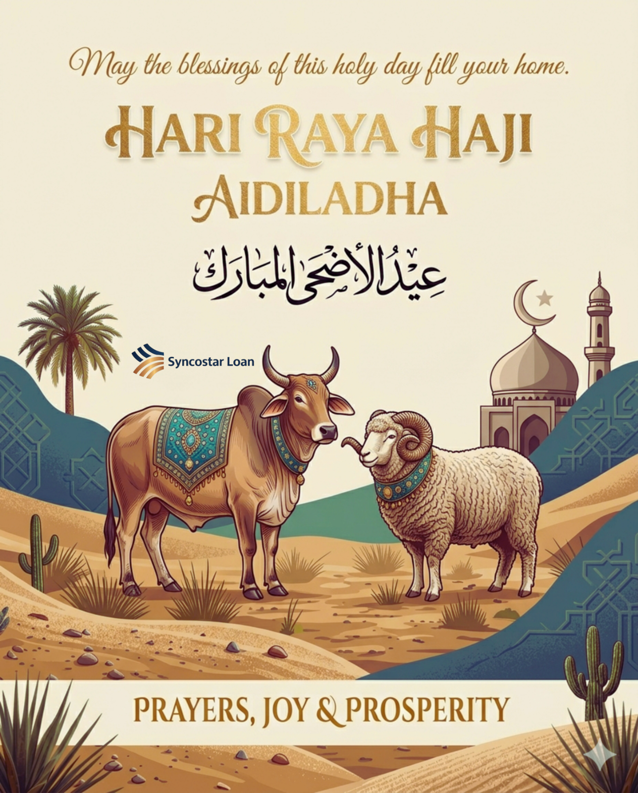 Selamat Hari Raya Aidiladha: Pengorbanan, Keikhlasan & Keberkatan☪️