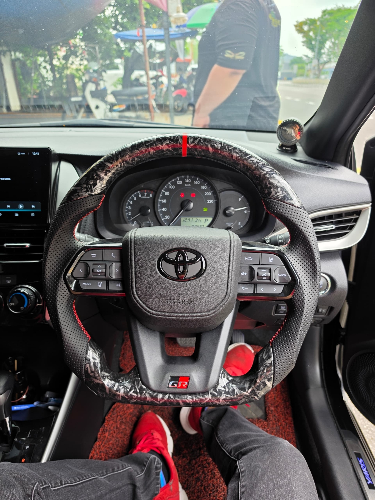 VIOS/YARIS GR Forged Carbon Steering