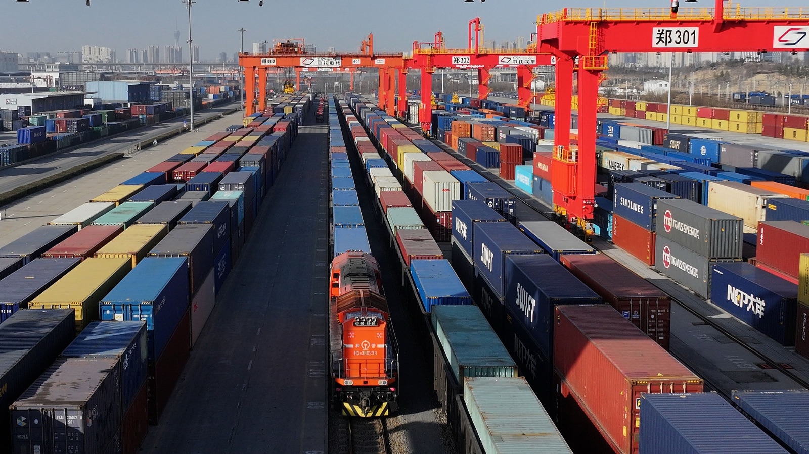 China-Europe Railway Express trips top 130,000