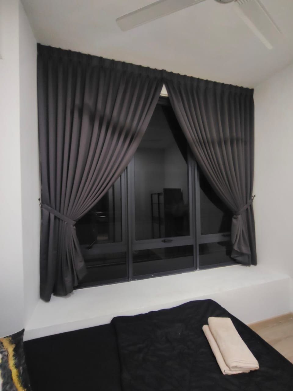 Custom made Blackout Curtain installation; Klang, Nilai, Kuala Selangor
