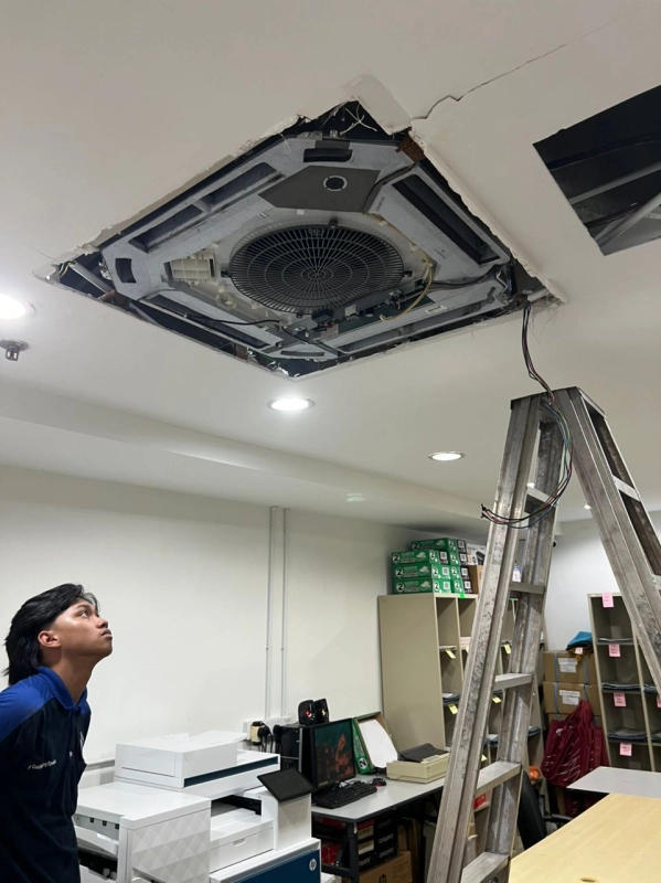 EKG Project Update: 4-Way Cassette HVAC Installation & Commissioning