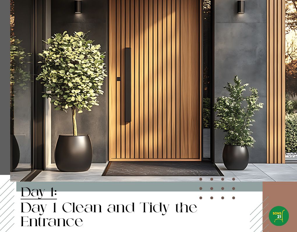 Day 1 Feng Shui: Tidy Entrance Welcomes Ramadan Prosperity