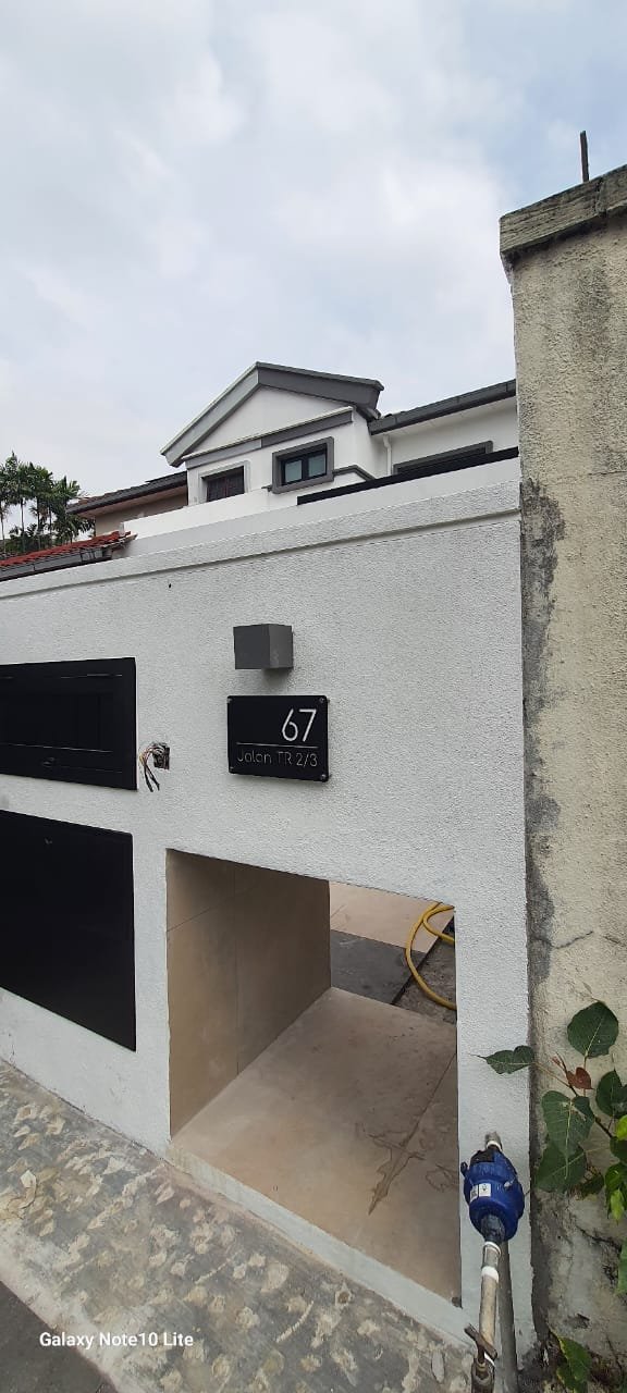 Customised House Door Number Plate