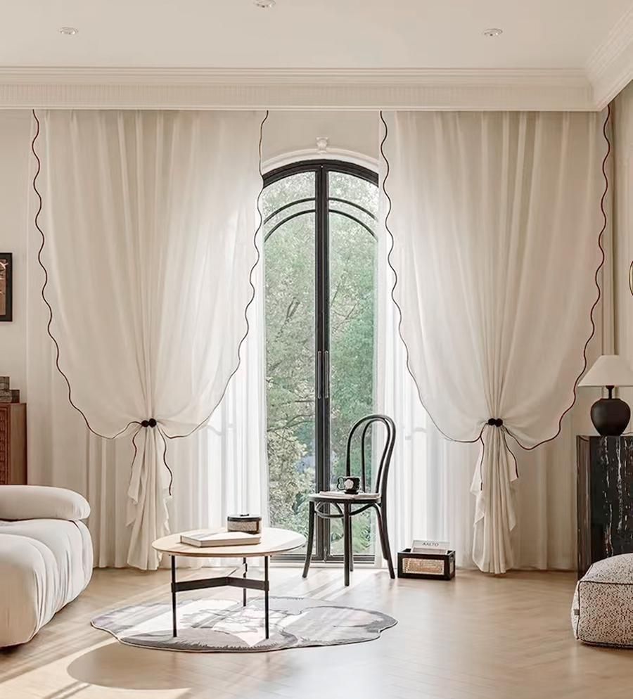 Black Trim Sheer Curtains: The Trending Luxury Look for Modern Homes