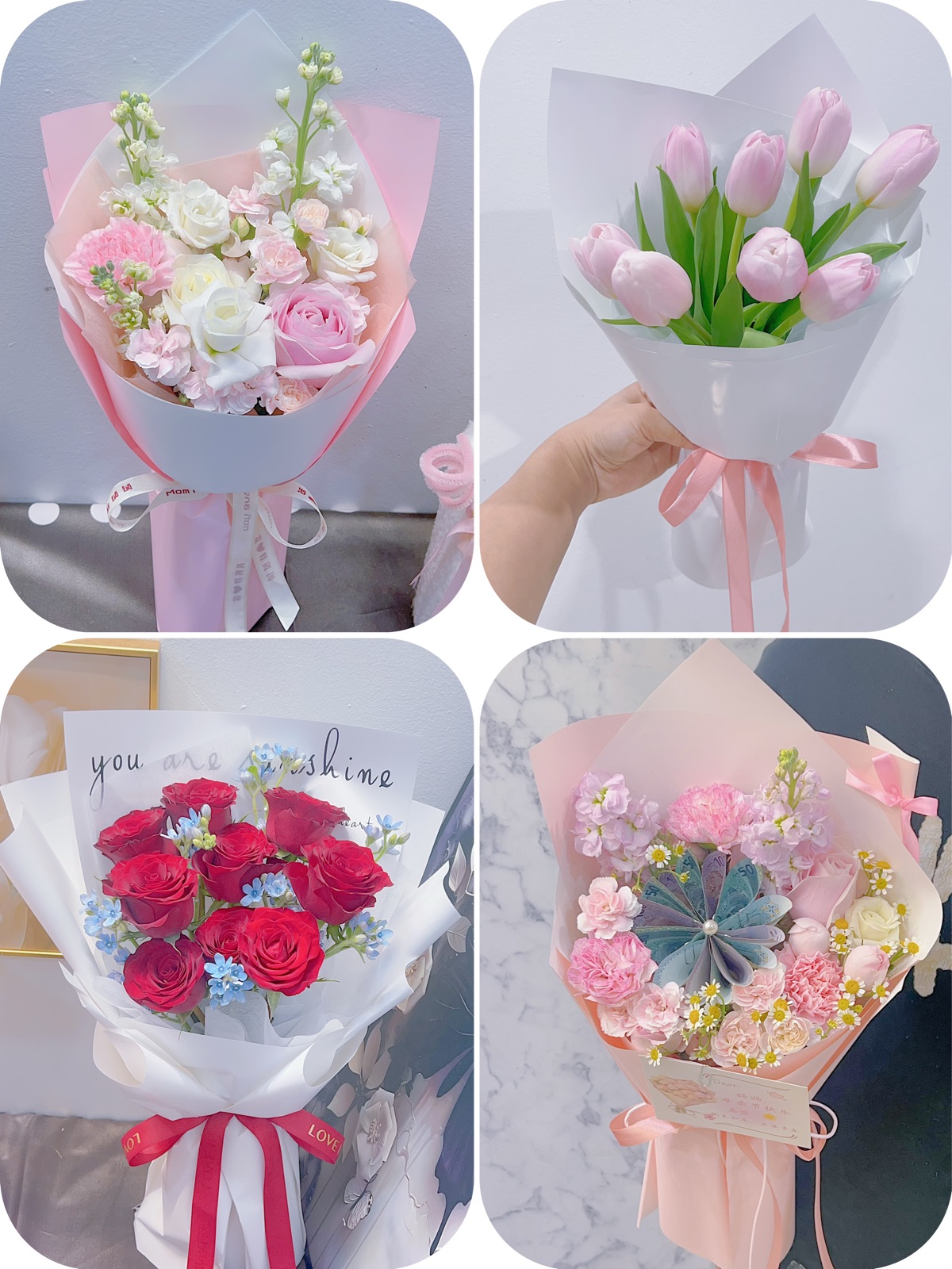 #520情人节花束 #520送什么给女朋友 #520花束 #特别花束