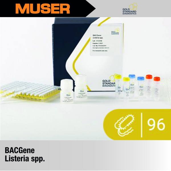 5123222101 BACGene Listeria spp. | Gold Standard Diagnostics by Muser BACGene Real-Time PCR Kits Food Pathogens Gold Standard Diagnostics Kuala Lumpur (KL), Malaysia, Selangor, Sunway Velocity Supplier, Suppliers, Supply, Supplies | Muser Apac Sdn Bhd