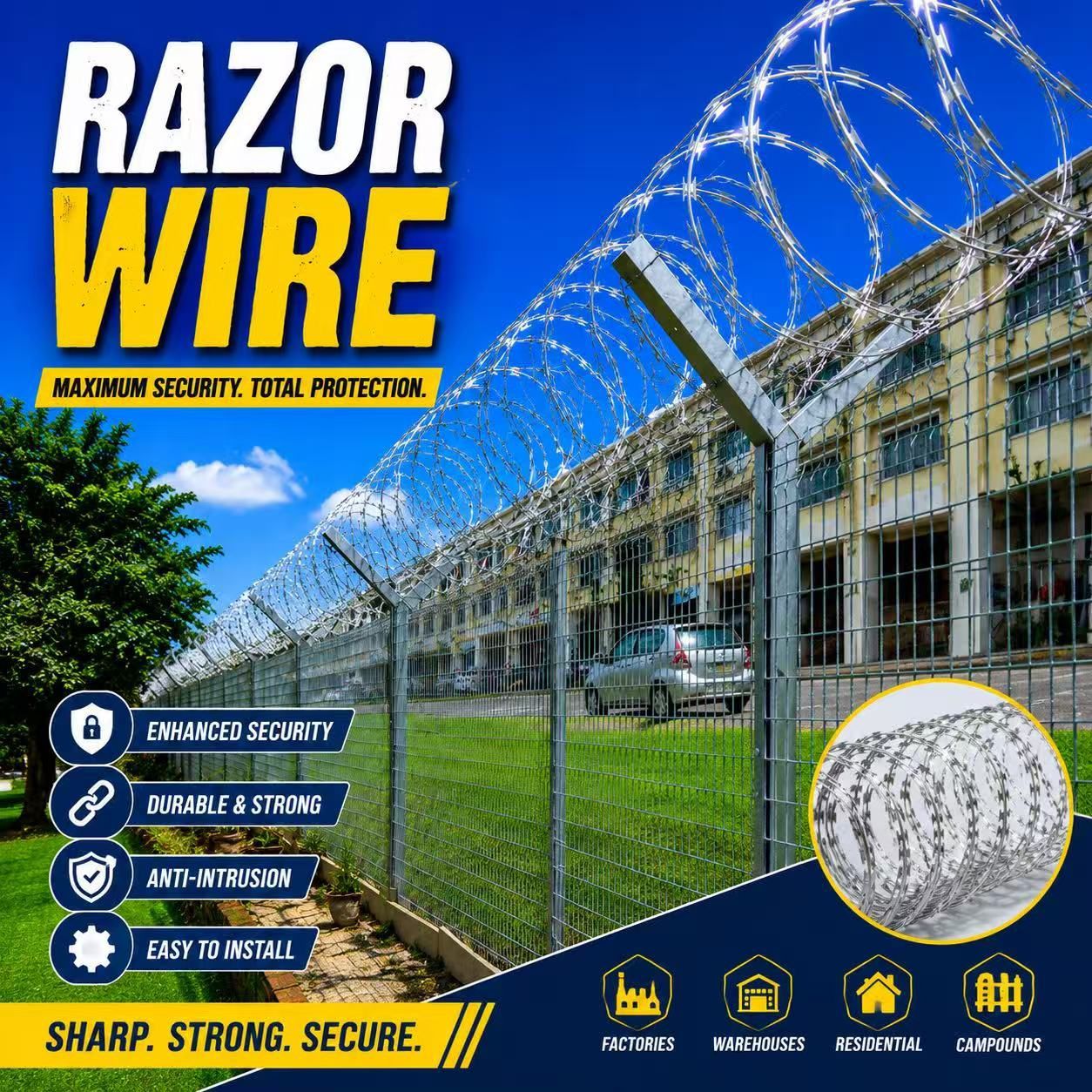 Razor Barbed Wire Guide: High-Security Protection for Maximum Perimeter Control