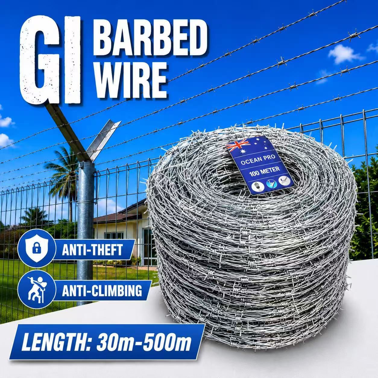 Barbed Wire Guide: Cost-Effective & Reliable Perimeter Protection