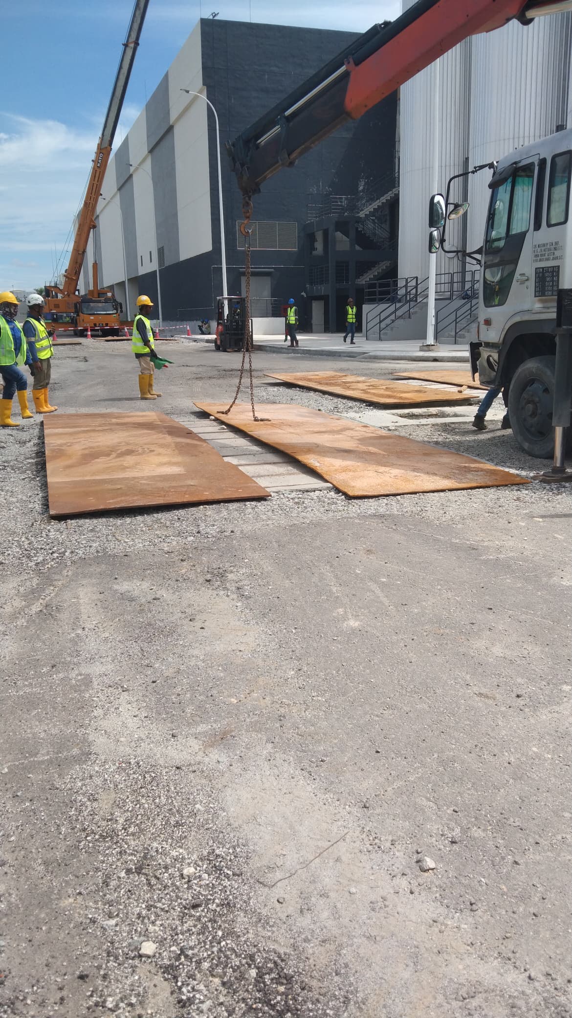 Steel Plate Rental Service Johor
