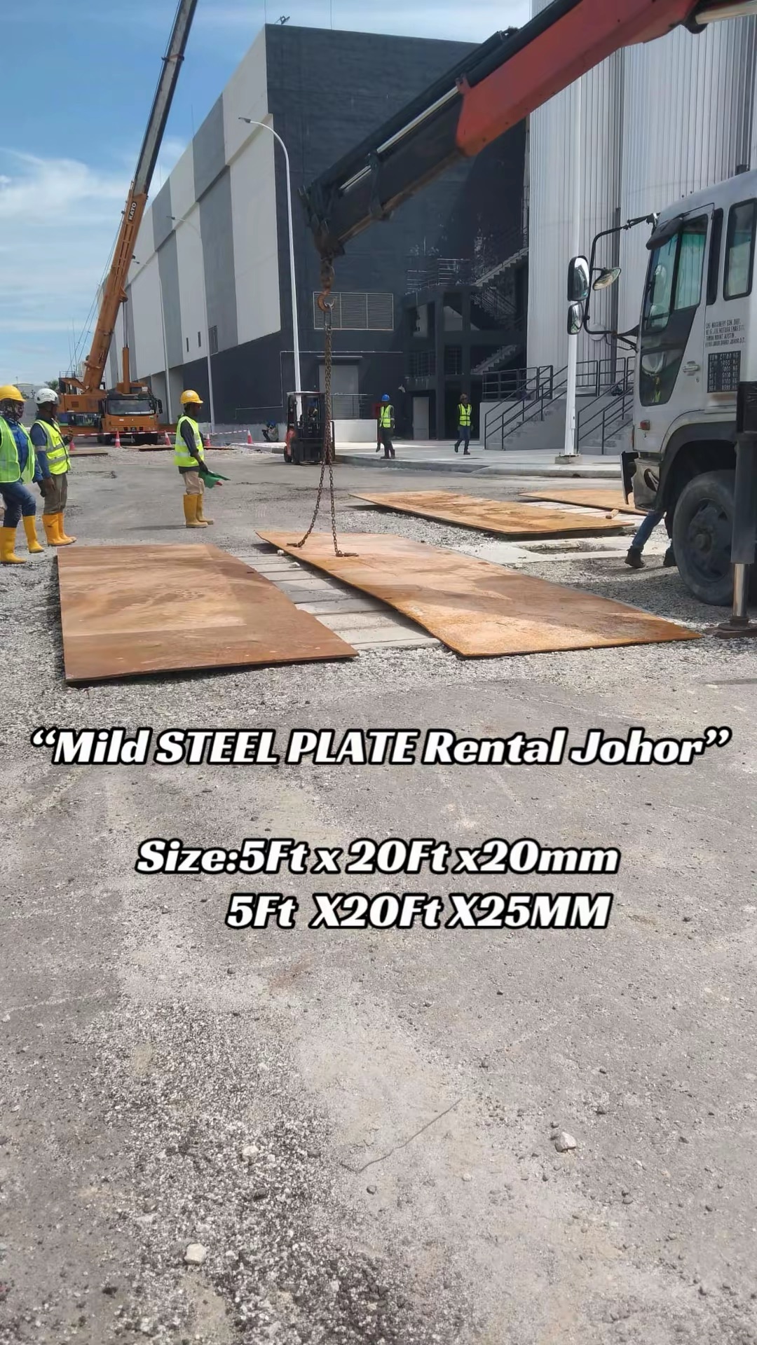 Delivering 16pcs of Steel Plate To Our Customer 