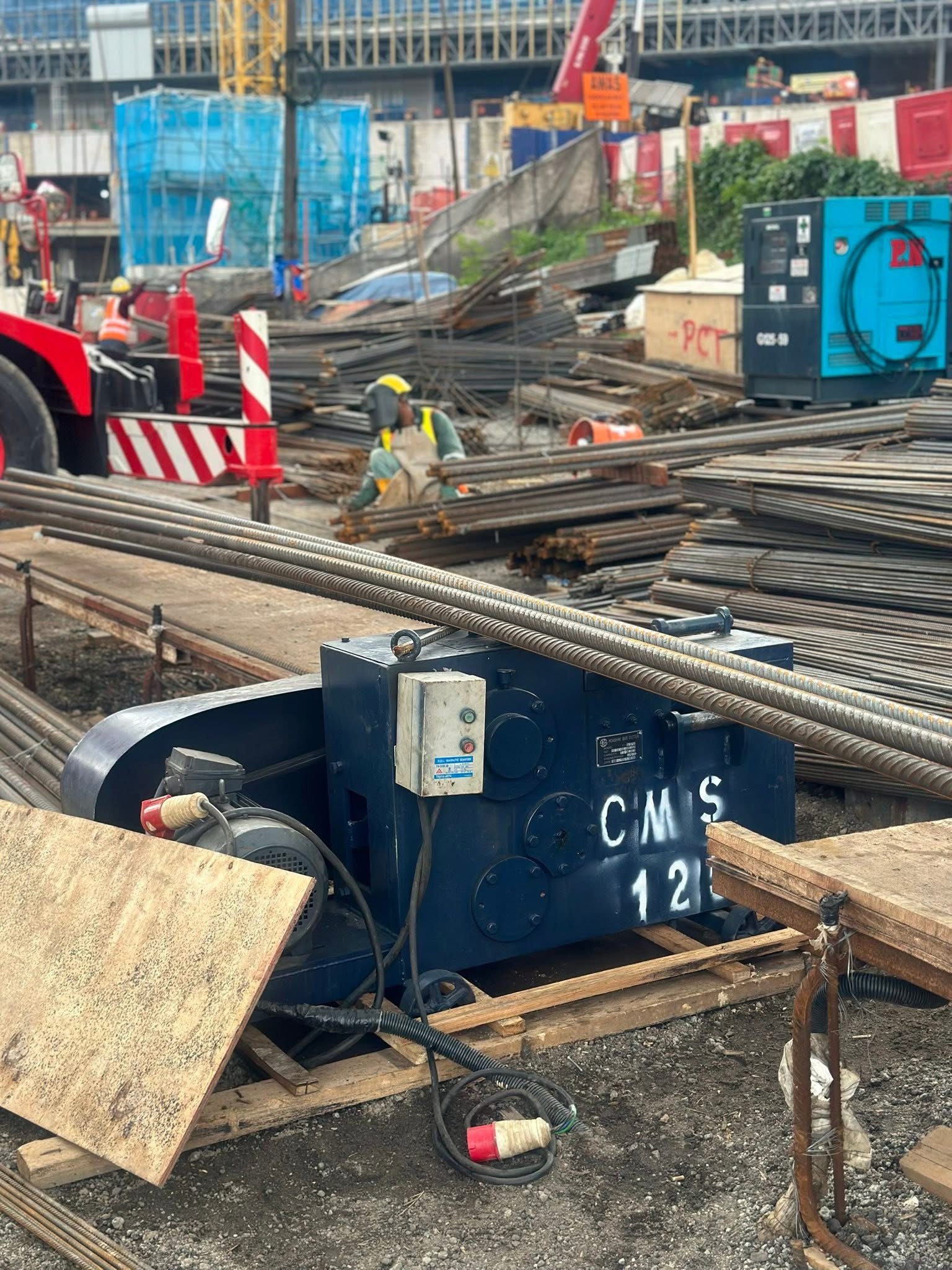 Delivering 50mm Cutter to Cut A Maximum Rebar Size Of 45mm