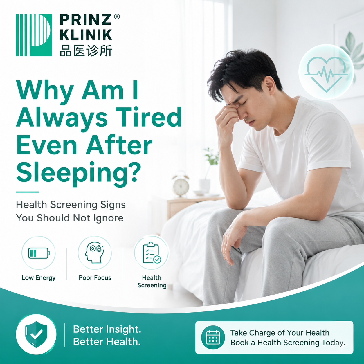 Why Am I Always Tired Even After Sleeping? Health Screening Signs You Should Not Ignore