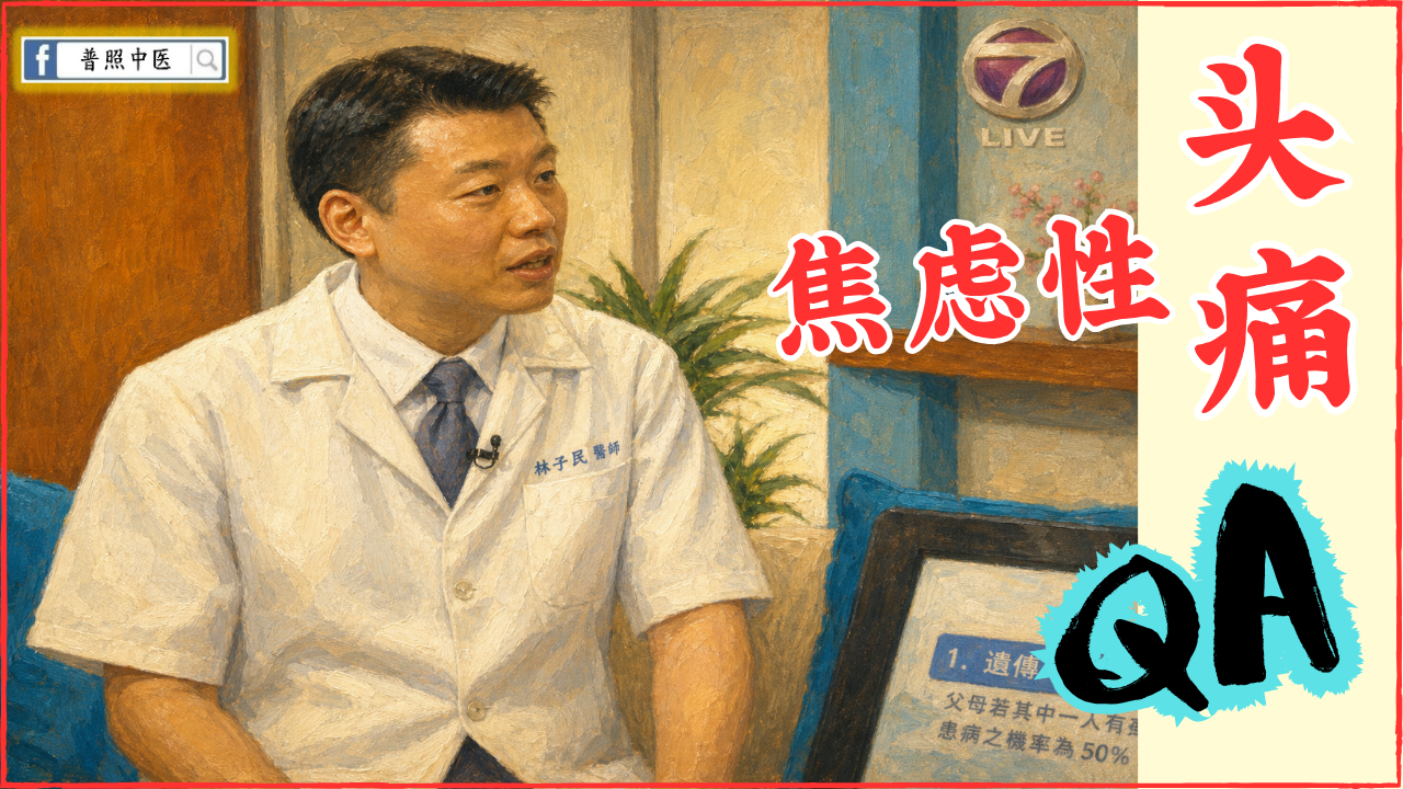焦虑性头痛-普照中医问与答