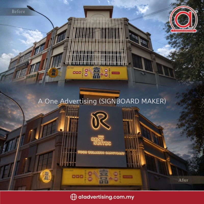 Building Signage Maker Malaysia | Commercial Building Signage
