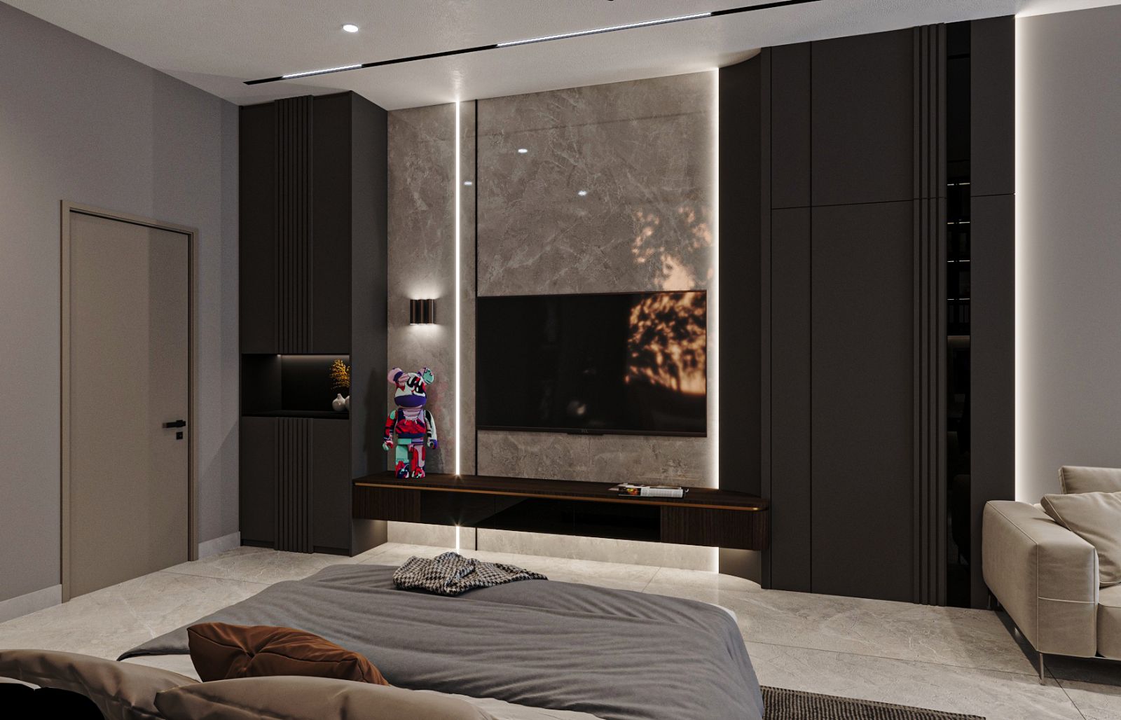 MASTER BEDROOM - SILVER - LTH  