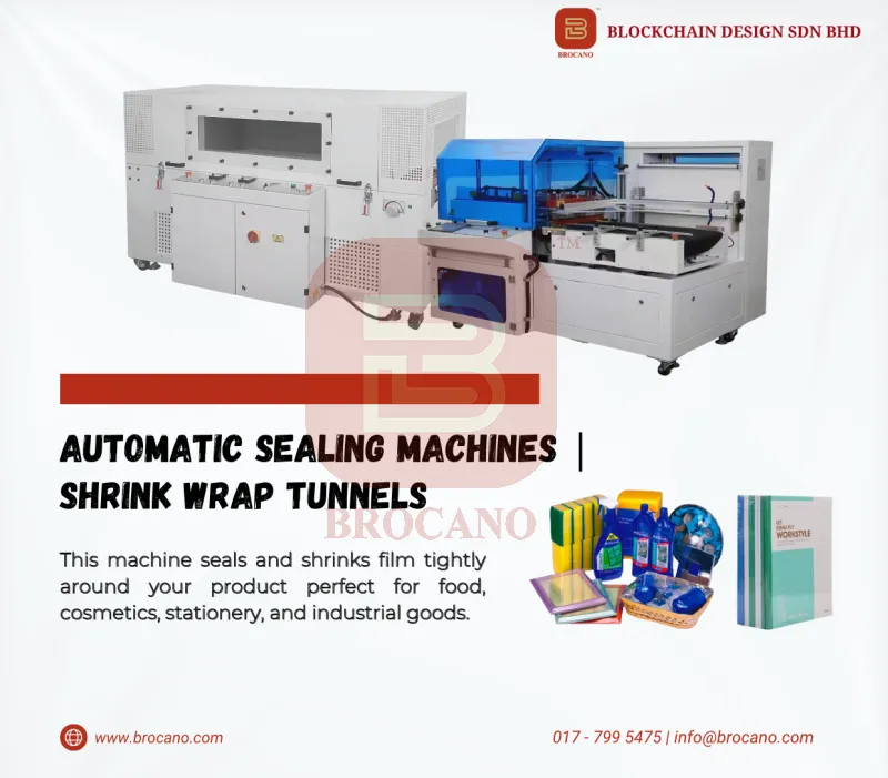 Automatic Sealing Machines and Shrink Wrapping Machine in Selangor