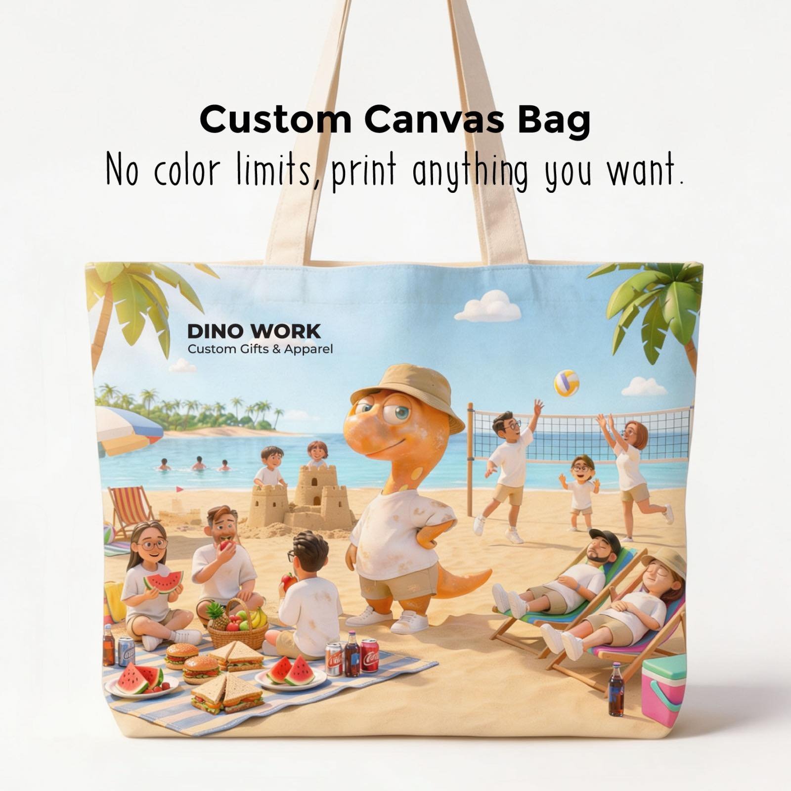 Custom Canvas Bag – Your Design, Your Style!