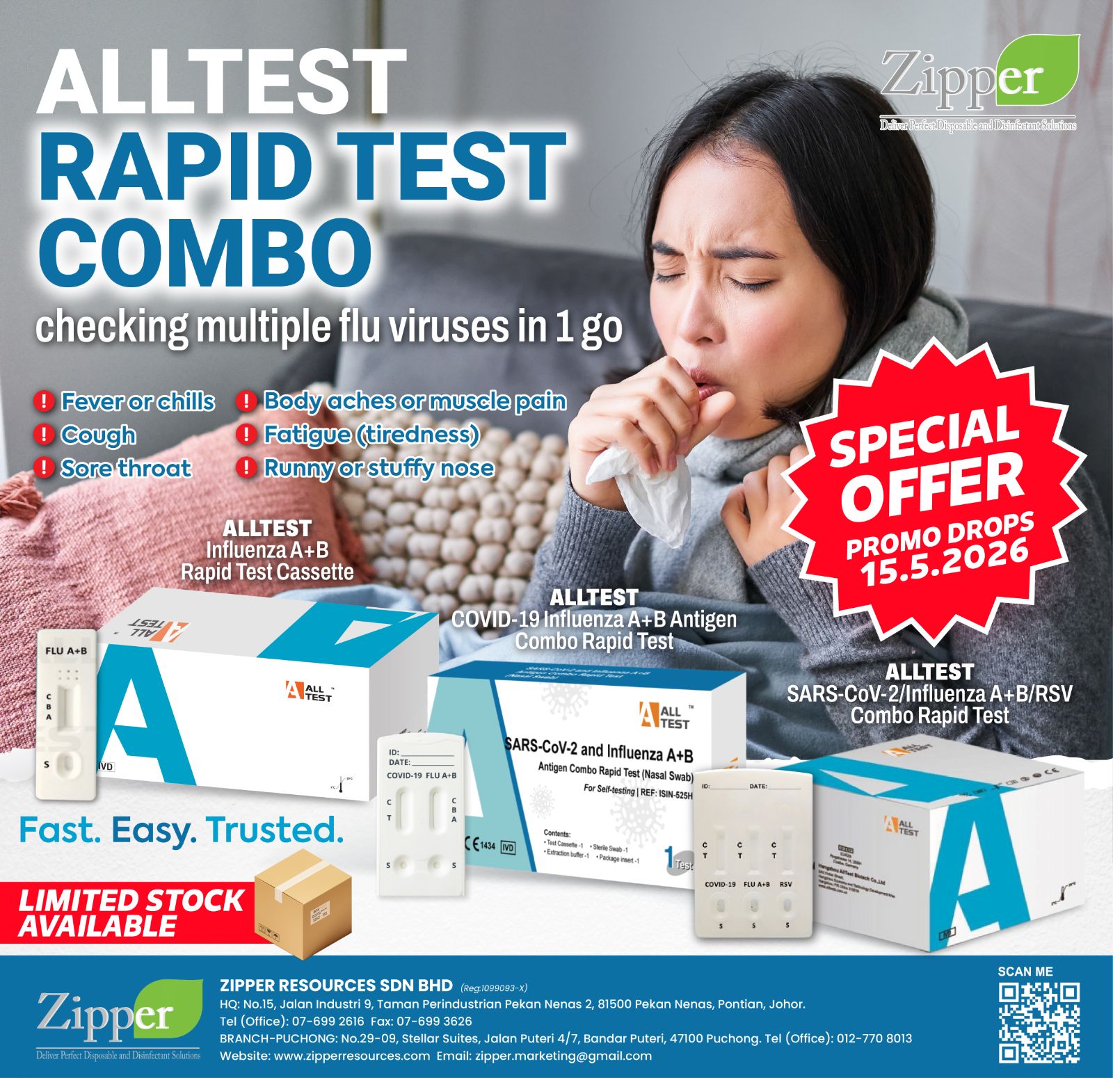 AllTest Rapid Test Combo Promotion