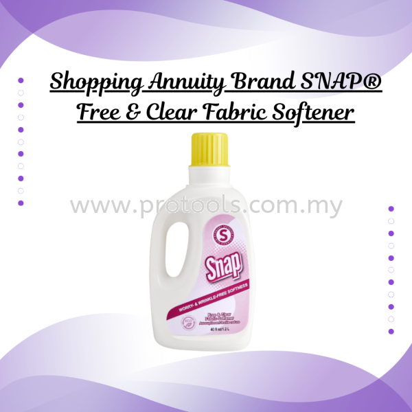 SNAP Free & Clear Fabric Softener Others Johor Bahru (JB), Malaysia, Senai Supplier, Suppliers, Supply, Supplies | Protools Hardware Sdn Bhd