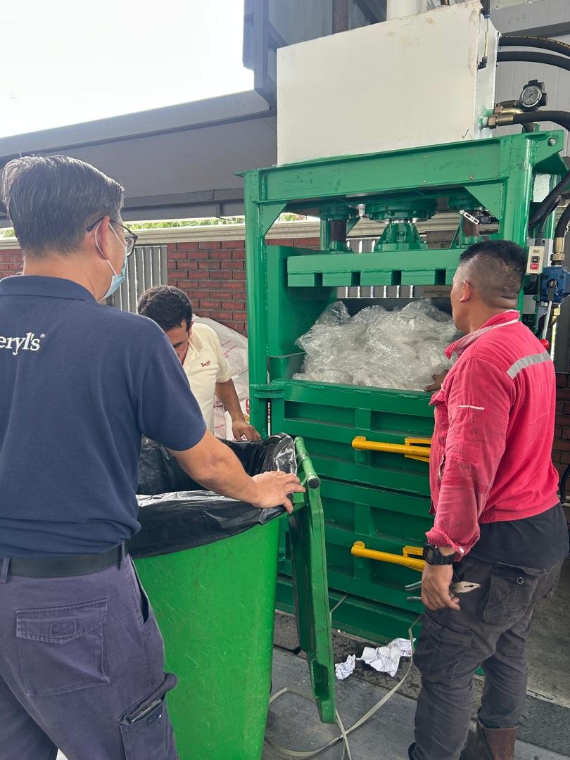 2nd Hydraulic Baler Delivered �� Helping Our Customer Save More on Waste Disposal