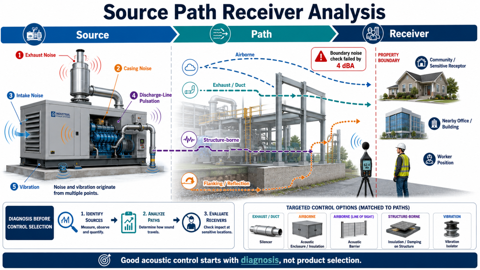 Source Path Receiver Analysis Explained