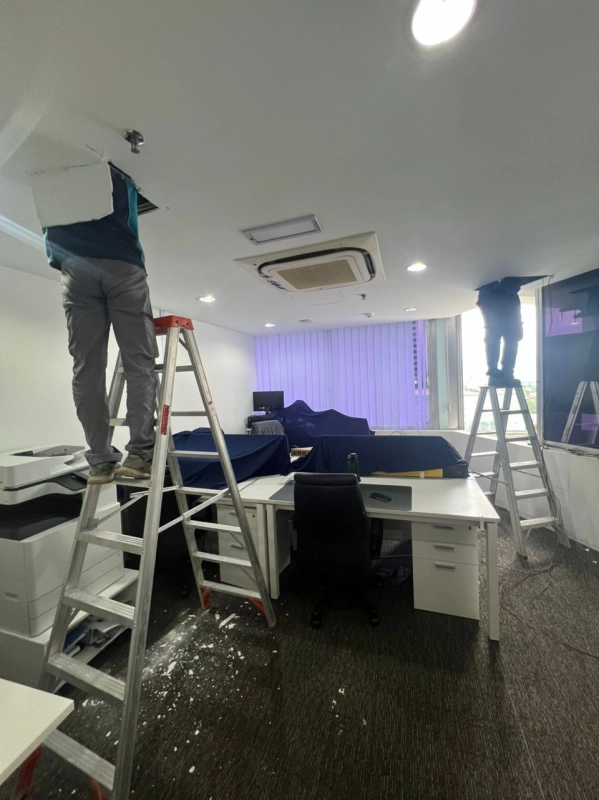 EKG Project Update: High-Efficiency Wall-Mounted AC Installation