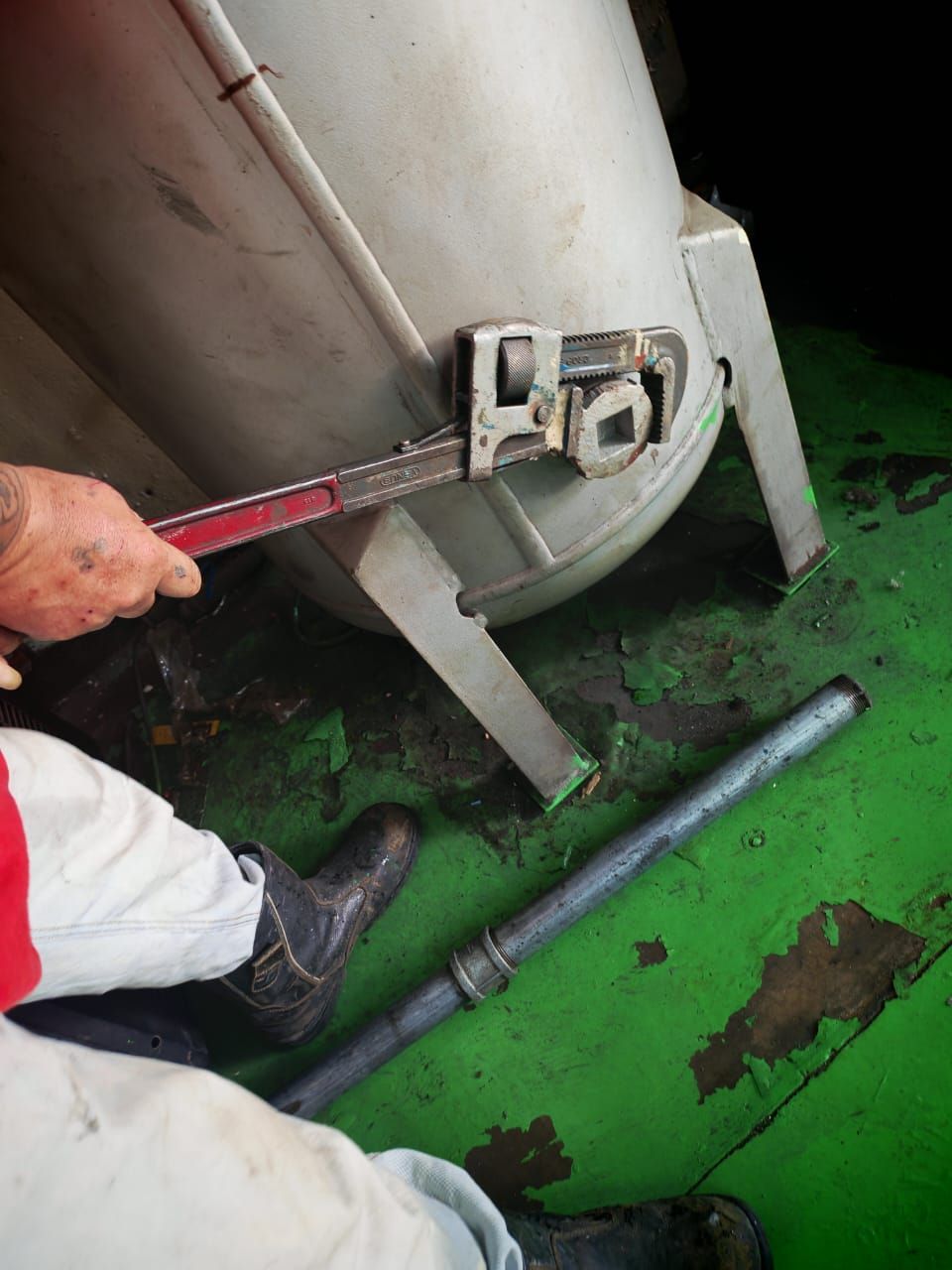 Chemical Cleaning 500L Air Tank 