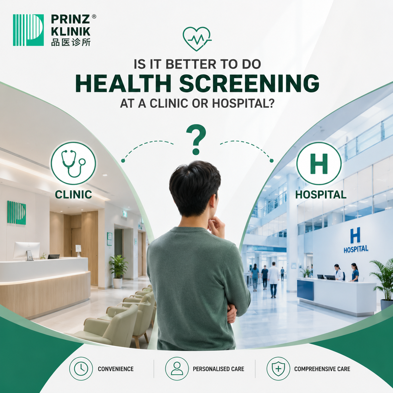 Is It Better to Do Health Screening at a Clinic or Hospital?