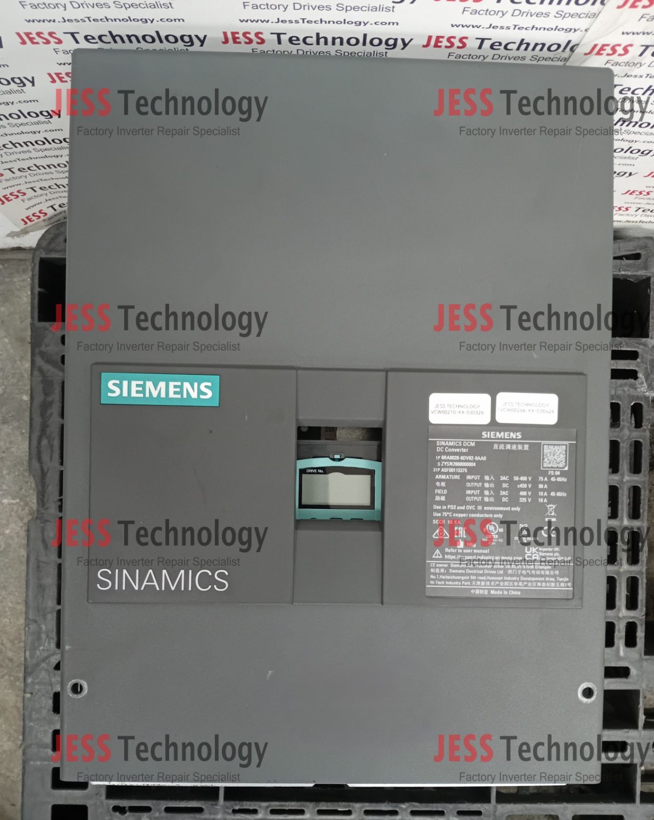 Repair SIEMENS SINAMICS DC CONVERTER 6RA8028-6DV62-0AA0 MALAYSIA, SINGAPORE, THAILAND, VIETNAM, INDONESIA