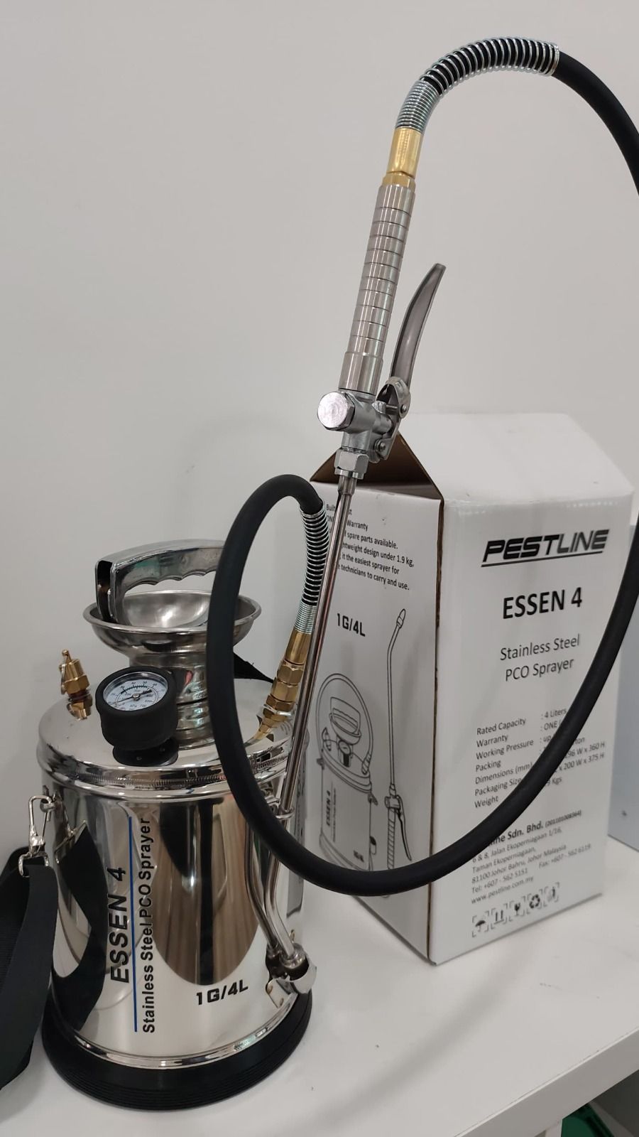 NEW Essen 4 Stainless Steel PCO Sprayer 