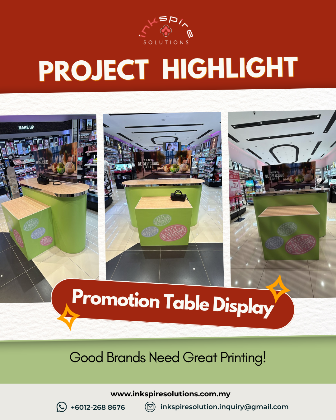 DKNY @ Sa Sa – Project Completed Across 3 Major Locations