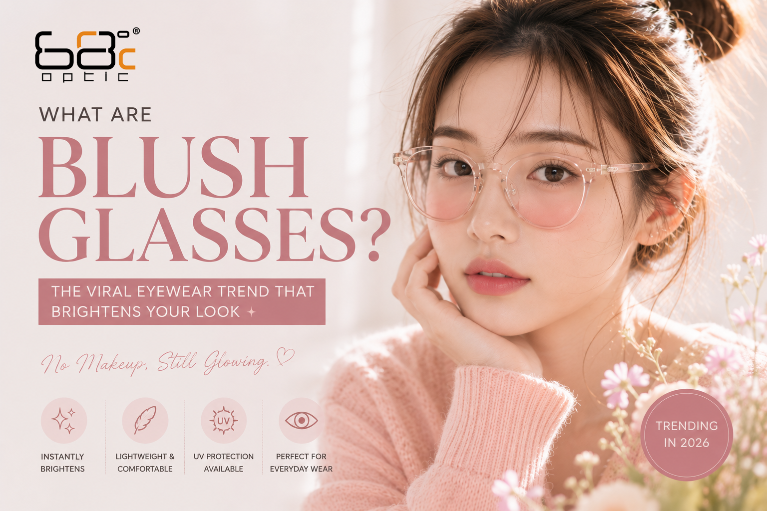 What Are Blush Glasses? The Eyewear Trend That Instantly Brightens Your Look