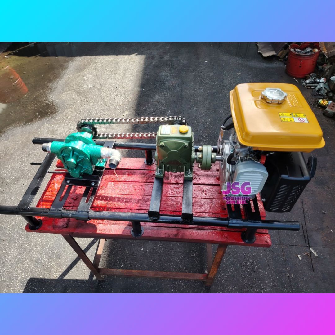 ROBIN 5.0HP Petrol Engine with Gear Pump
