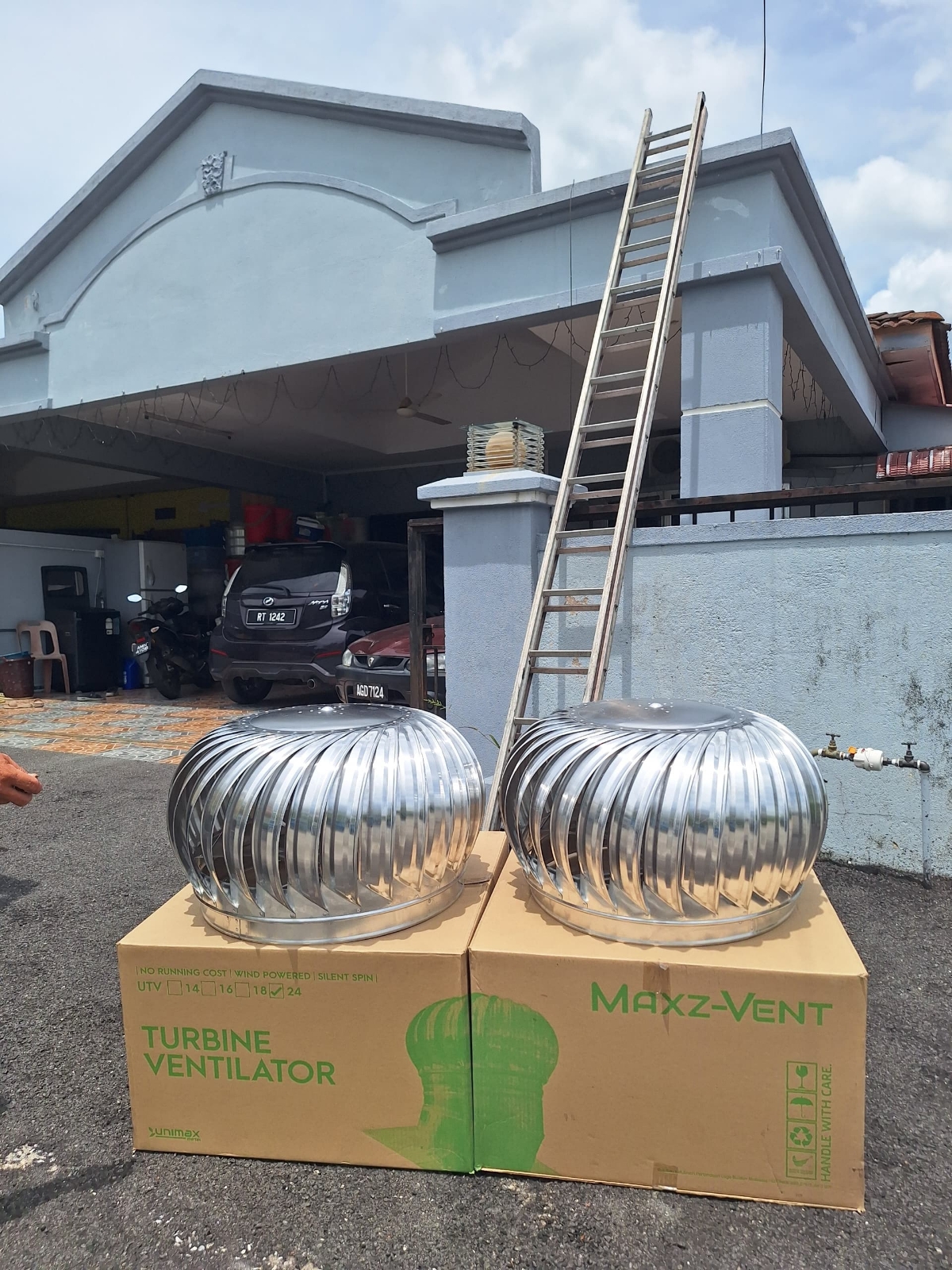Residential Turbine Ventilator, Gopeng, Perak