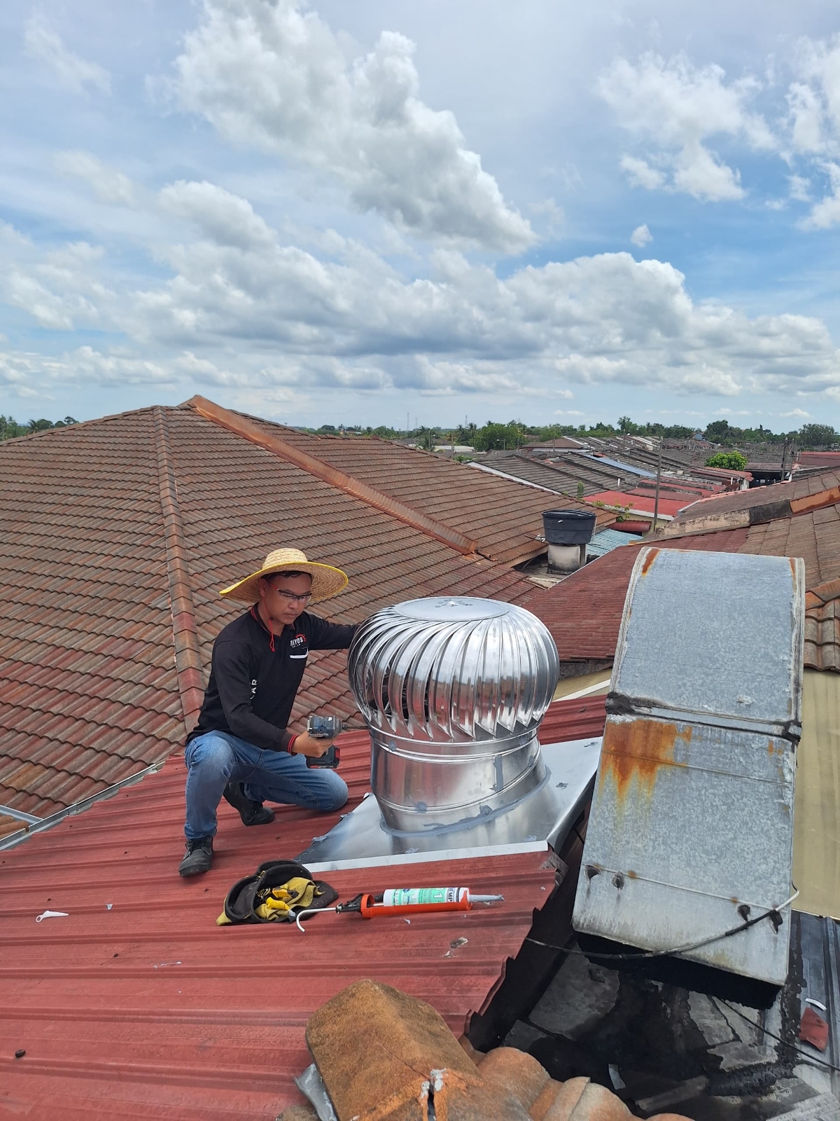 Residential Turbine Ventilator, Gopeng, Perak