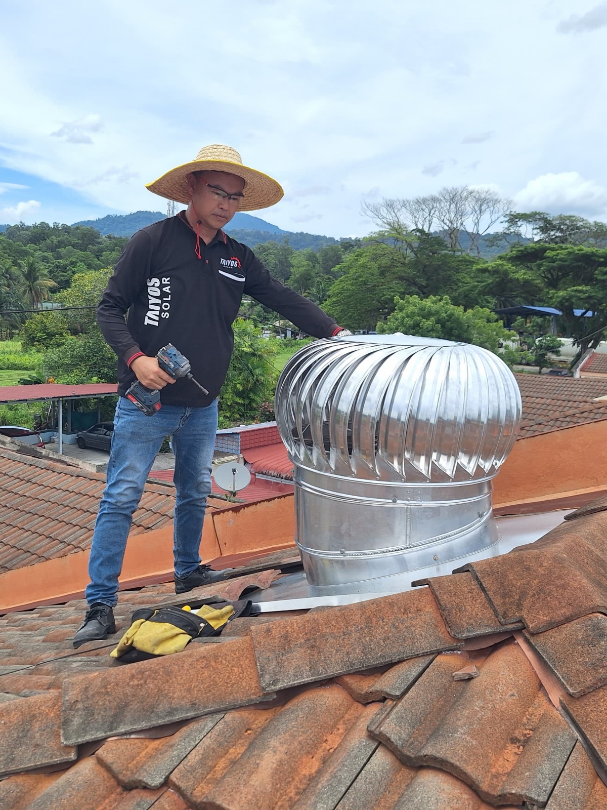 Residential Turbine Ventilator, Gopeng, Perak